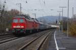 232 254 + 255 am Schluss des Castortransportes am 26.11.2011 in Kreiensen