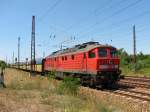 232 191 mit Kohlezug in Berkenbrck (18.07.2006)