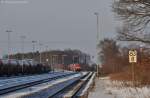 232 675 mit Zug 56901 am 08.12.2012 in Luitpoldhtte