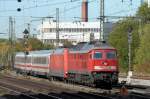 232 209 & 101 127 am 19.10.13 auf groer Umleitertour durch Sdostbayern am Heimeranplatz zu Mnchen