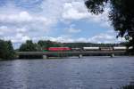 92 80 1 232 426-7 D-DB Schwandorf Naabbrücke 24.07.1009