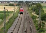 232 569 und 232 609 im Rampenlicht am 27.06.14 in Neu-Ulm.