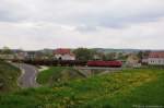 232 589 (92 80 1232 589-2 D-DB) mit Güterzug am 06.05.2013 in Vilseck