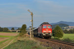 232 209 mit dem VSOE am 01.10.2016 bei Kothmaißling. 