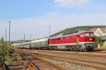 Am 07.09.13 ging es mit dem Eisenbahnmuseum Leipzig und der LEG 132 158 nach Meiningen zu den XIX Dampfloktagen.