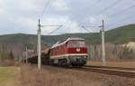 232 088-5 (EfW zu sehen am 06.03.16 mit einem Schotterzug in Remschütz.