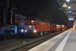232 901-9 mit einem Trafozug von Honnef nach Ulzburg am 3.02.2014 auf dem Gütergleis zum Orts-Gbf.