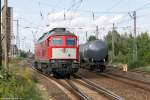232 241-0 DB Schenker Rail Deutschland AG in Priort und fuhr weiter in Richtung Golm.