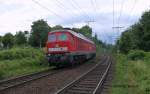 Auch die Railion Ludmilla 232 561 war wieder mit dabei hier bei der durchfahrt Single durch Dresden Cotta.