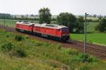 232 693 und 673 in Zschortau (26.07.2012)