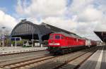 Am 14.04.14 holte die MEG 318 (232 690) wieder einen Lokzug von Saalfeld nach Chemnitz.