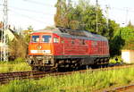 Am 18.05.2017 kam die 233 452-2 von der DB Schenker Rail Deutschland AG , aus Richtung Magdeburg nach Stendal .