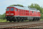 233 636-0 DB als Tfzf fährt in Halle-Kanena/Bruckdorf auf der Bahnstrecke Magdeburg–Leipzig (KBS 340) Richtung Halle (Saale).