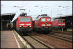 Lokomotiv Treffen im Bahnhof Berlin Schönefeld am 1.6.2007.