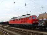 Nachschuss: 233 588 mit Kesselwagen in Grokorbetha am 20.07.2007