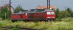 233 322 und 233 588 in Grokorbetha am 20.07.2007