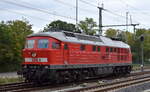 DB Cargo AG, Mainz mit ihrer  233 288-0 , Name:  Patsy  (NVR:  92 80 1233 288-0 D-DB ) am 18.09.23 Höhe Bahnhof Leipzig-Thekla.