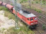 233 367 verlsst am 27.08.07 den Rangierbahnhof Halle/Saale.