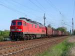 233 204-7 mit FE45428 aus Stettin, kurz vor Stralsund.am 14.05.08 