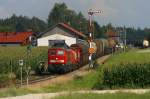 233 588 mit 56518 bei er Ausfahrt in Pirach am 7.August 2008