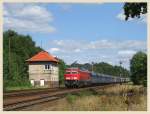 233 689 im Bahnhof Mcka. Aufnahme 06.04.2010