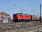 233 643-6 von der Insel Rgen kommend. Stralsund am 230405 