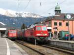 233 709 mit CNL 319 in Garmisch Partenkirchen (25.03.2006)