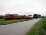 233 662 und 233 588 und 233 586 in Pirach (01.06.2006)