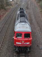 233 452 beim Rangieren in Marktredwitz am 15.11.13.