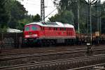 233 662-6 donnerte mit einen güterzug durch hh-harburg,datum 23.08.14