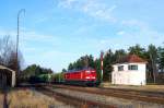 233 594 mit Mllzug in Garching a.d.Alz (10.01.2007)