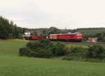 233 233-6 hier am 23.07.15 mit dem 51687 in Jößnitz/V.