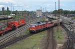 233 233-6 & 155 197-7 in Leipzig Engelsdorf 23.09.2015