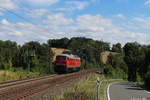 233 306-0 fährt als Leerfahrt nach Zwickau.