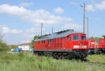 DB 233 288-0 am 14.05.2023 in Erfurt Gbf. Von freizugänglichen Wegen aus fotografiert.