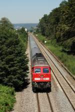 234 346 mit IC 119 beim Flughafen Friedrichshafen (15.07.2007)