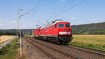  Salzland Rail Service  war am 18. Juli 2019 in Pforta bei Naumburg unterwegs mit 143 276-4 und 234 242-6. 
