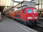 Stuttgart 2006 - Am 13.11.2006 musste fr den Cisalpino um 16:04 nach Mailand mal wieder ein Ersatzzug gefahren werden.