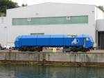 Das Monster (ex HGK DE12) am 01.09.10 in Kiel.