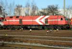 1240 003-4 (MaK DE 1024) der HGK, Nr. DE13, in Brühl-Vochem - 08.01.2016