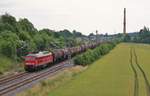 241 353-2 (EBS) zu sehen mit einem Kesselzug am 28.06.17 in Mehltheuer.