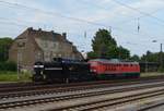 EBS Erfurter Bahnservice Gesellschaft mbH 202 597-1 & 241 353-2 in Leipzig Wiederitzsch 01.08.2017 