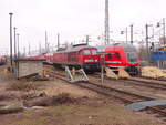 EBS 241 353-2 pausierte am 22.02.2019 in Dresden Hbf.