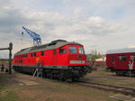 EBS 241 353-2 am 30.04.2016 beim Eisenbahnfrühling in den Geraer Eisenbahnwelten.