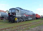EBS 241 353-2 beim Eisenbahnfest zum Zwiebelmarkt, am 11.10.2020 beim Thringer Eisenbahnverein in Weimar.