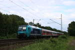 RE 6 nach Westerland mit 245 212  am 12.6.17 in Hamburg Halstenbek