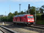 DB 245 026-0 am 09.10.2019 in Gera Hbf. Sie brachte zuvor den IC 2151 aus Kassel-Wilhelmshöhe.