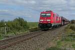 Zwischen Morsum und Keitum zieht 245 022 am 05.09.2021 ein Sylt Shuttle nach Westerland (Sylt)