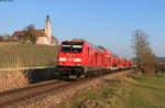 245 003 mit dem IRE 3064 (Friedrichshafen Stadt – Basel Bad Bf) bei Birnau 24.3.22
