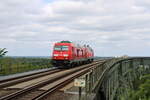 DB 245 026-0 überführt am 02.06.2022 eine Lok der Baureihe 218.